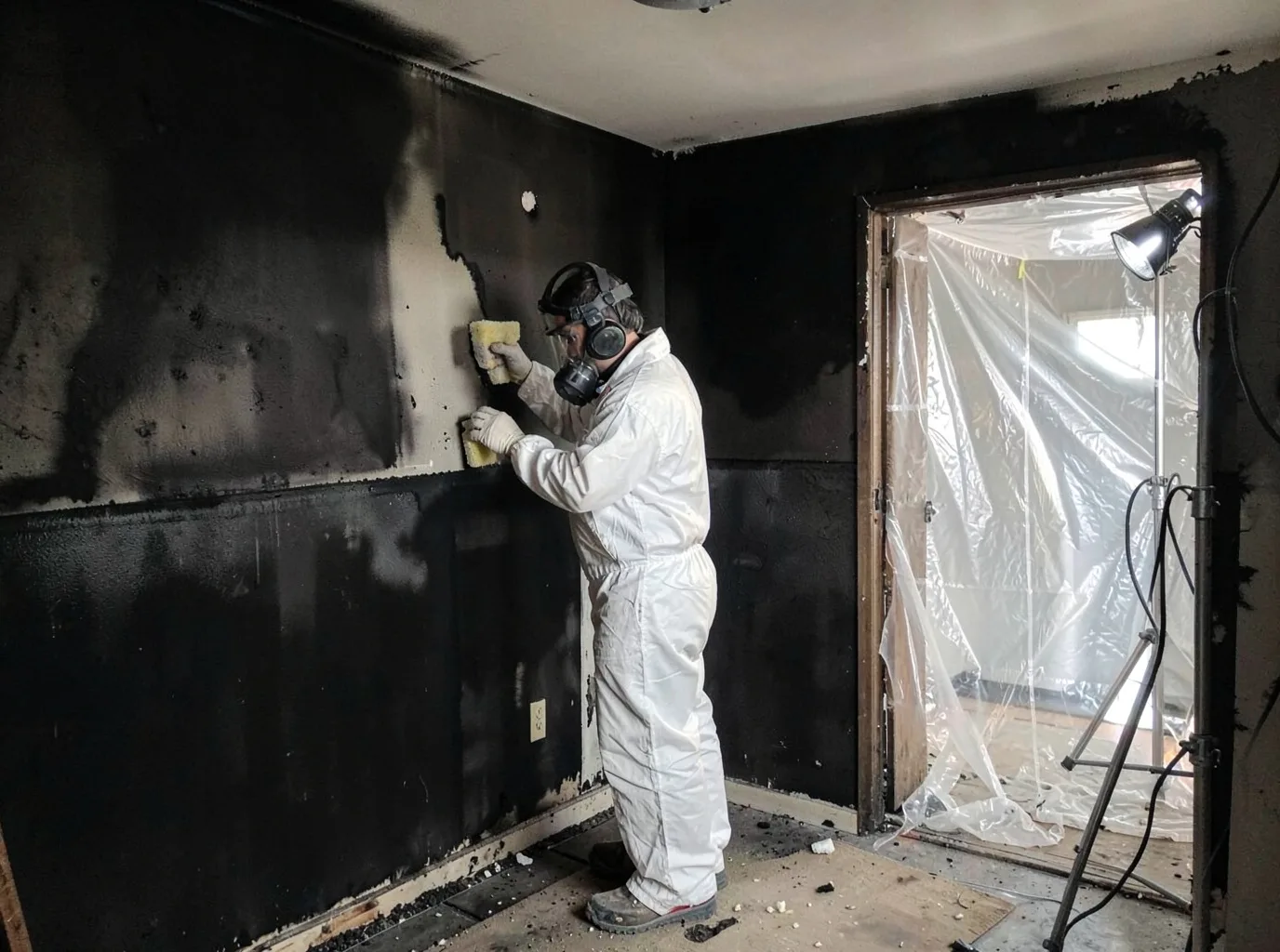 Fire Damage Restoration company in Mccracken, KS